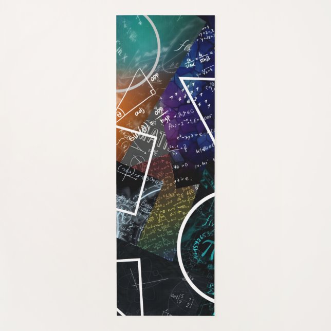 Tapis De Yoga Formule mathématique Yoga Mat (Devant)