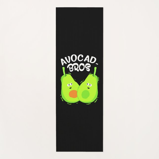 Tapis De Yoga Frère Avocado (Devant)