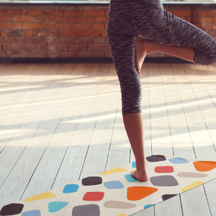 Tapis De Yoga Galets colorés