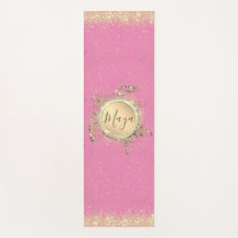 Glam Gold Turtle Stars sur rose Personnalisé