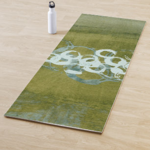 Tapis De Yoga Globes verts I