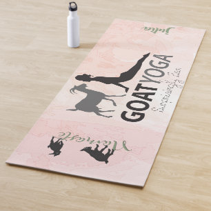 Tapis De Yoga Goat Yoga Étonnamment Zen AJOUTER VOTRE TEXTE