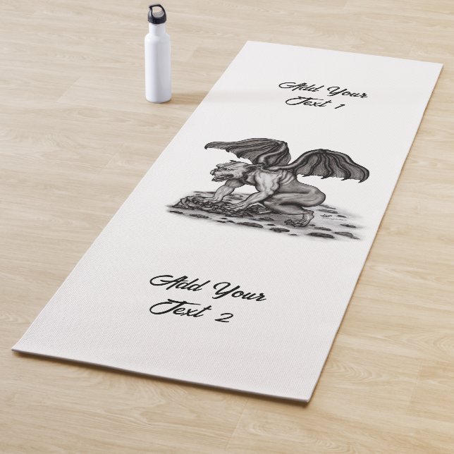 Tapis De Yoga Golem Gargoyle (En situation)
