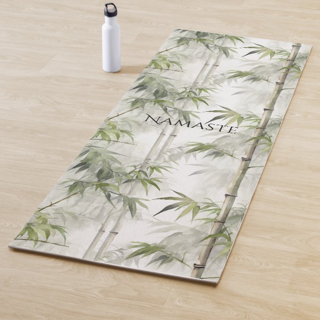 Tapis De Yoga Green Bamboo Mindfulness   (En situation)
