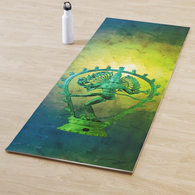 Tapis De Yoga Green Shiva Dream  (En situation)