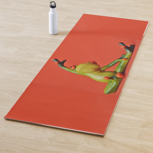 Tapis De Yoga Grenouille Fanny (En situation)