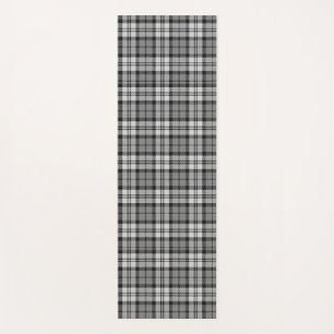 Tapis De Yoga Gris Blackwatch Tartan Design Plaid