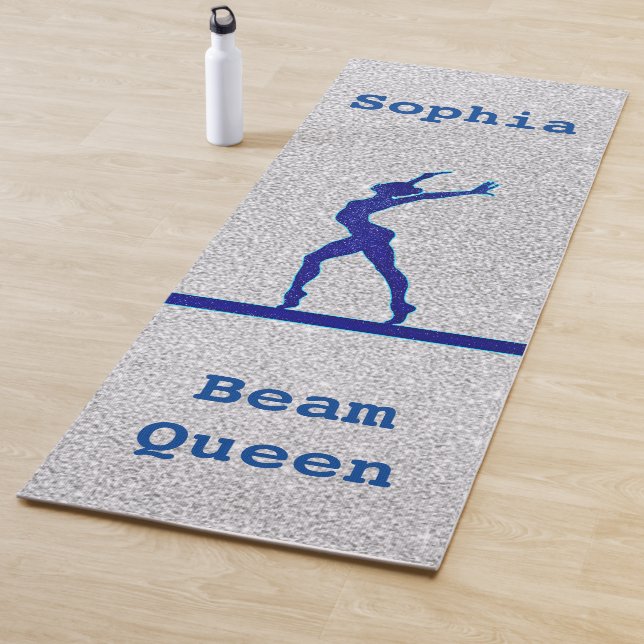 Tapis De Yoga Gymnastique poutre Queen Custom Yoga Mat (En situation)
