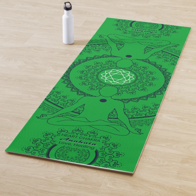 Tapis De Yoga Harmonie coeur Anahata Coeur Chakra (En situation)