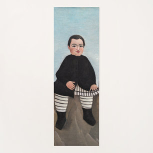 Tapis De Yoga Henri Rousseau - Garçon sur les rochers