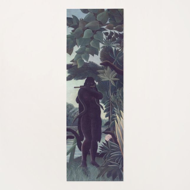 Tapis De Yoga Henri Rousseau - Le Charmeur Des Serpents (Dos)