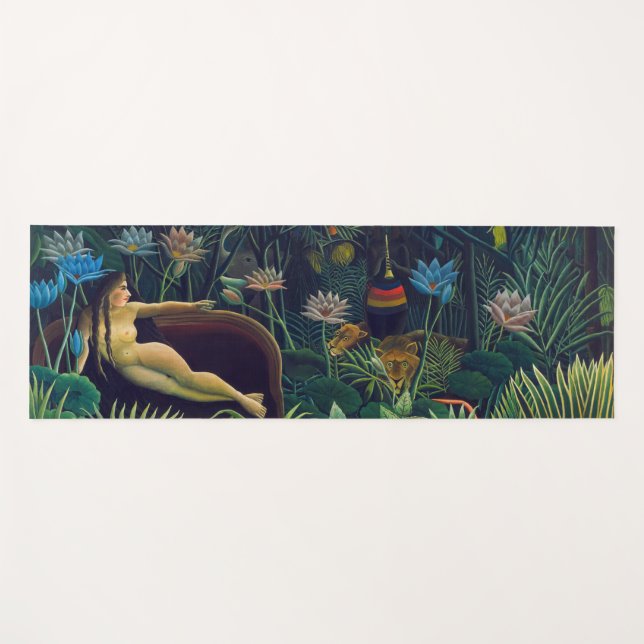 Tapis De Yoga Henri Rousseau - Le Rêve / Le Reve (Devant (Horizontal))