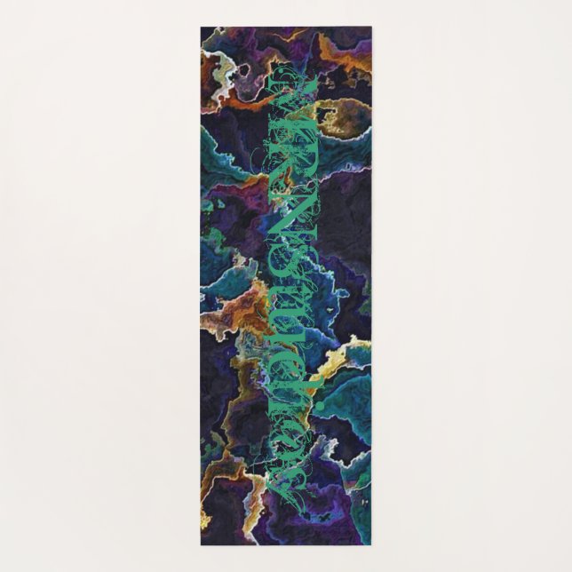 Tapis De Yoga Huile Slick Yoga Mat (Dos)