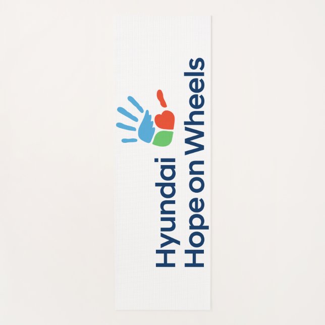 Tapis De Yoga Hyundai Hope on Wheels Yoga Matt (Devant)