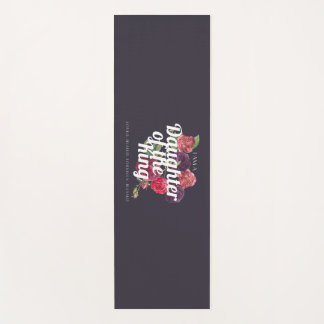 Tapis De Yoga "I am a Daughter of the King" Yoga Mat