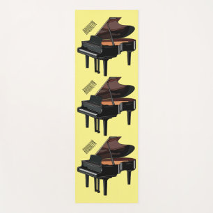 Tapis De Yoga Illustration de piano