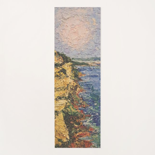 Tapis De Yoga Imagen de mi obra arte Amanecer (Devant)