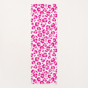 Tapis De Yoga impression Panther rose sur arrière - plan person