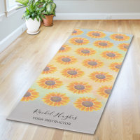 Instructeur de yoga Tournesol