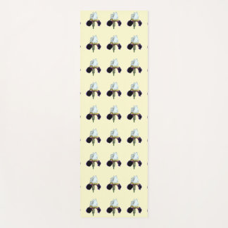 Tapis de yoga Iris Violet et Blanc