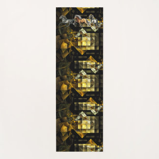 Tapis De Yoga Islande en Gait Golden Diamond Abstrait