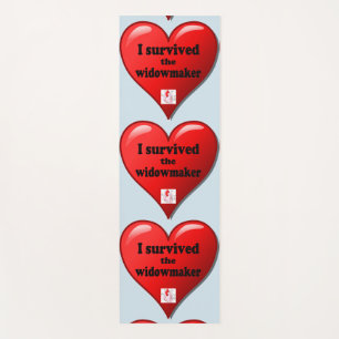 Tapis De Yoga J'ai survécu à la veuve