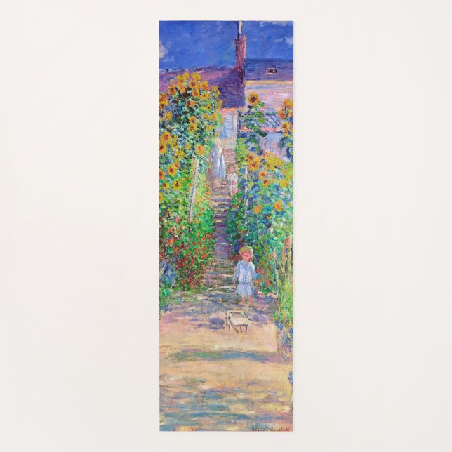 Tapis De Yoga Jardin de l'artiste, Monet (Devant)