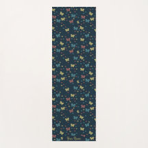 Tapis de Yoga Jardins de Nuit