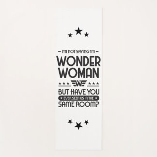 Tapis De Yoga Je ne dis pas que je suis WW