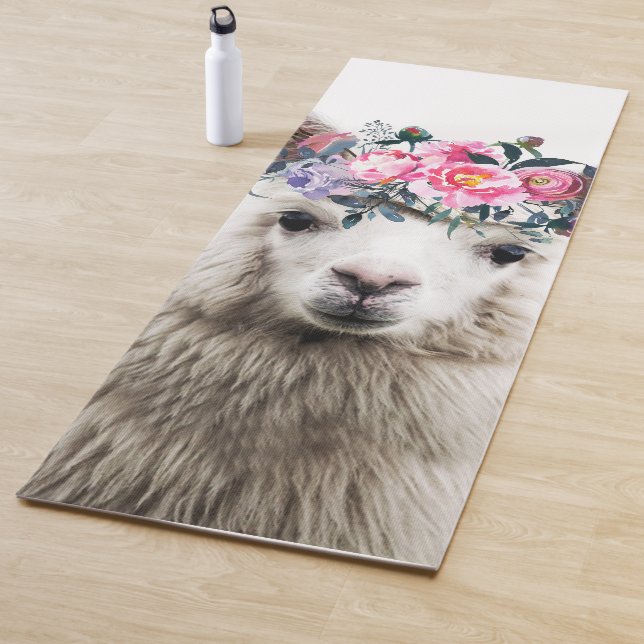 Tapis De Yoga Jolie Alpaca (En situation)