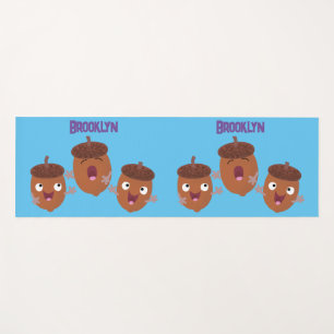 Tapis De Yoga Jolies chansons chantent des chansons pour les enf