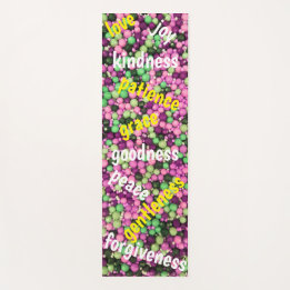 Tapis De Yoga Jolies perles et la vertu Yoga Mat