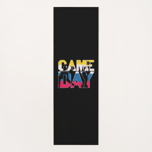 Tapis De Yoga Joueur de volley-ball   Volley-ball Jour Jeu