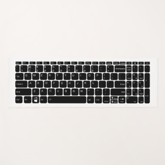 Tapis De Yoga Keyboard