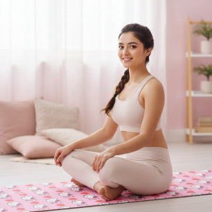 Tapis de yoga Kitty