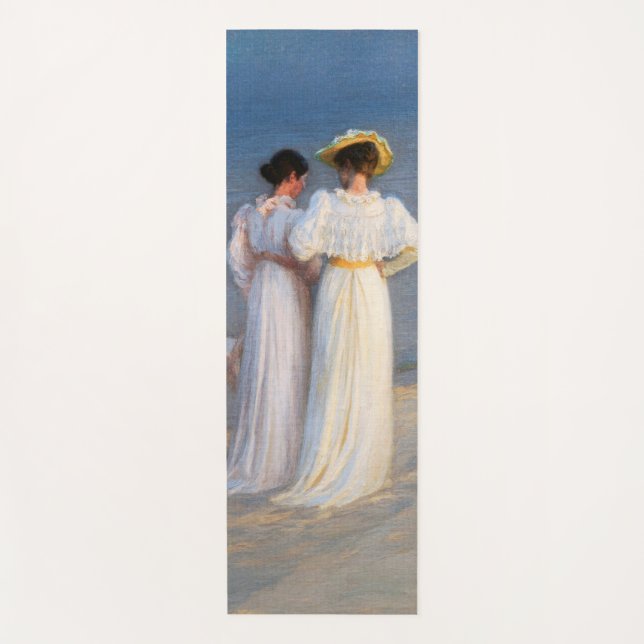 Tapis De Yoga Kroyer - Soirée d'été sur Skagen Beach Closeup (Devant)