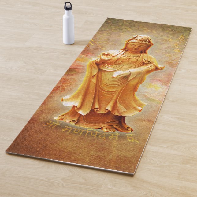 Tapis De Yoga Kwan Yin (En situation)