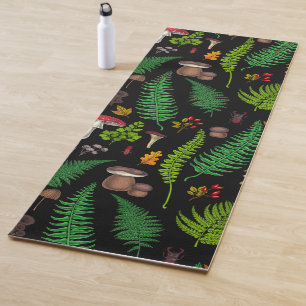 Tapis De Yoga La faune et la flore des bois