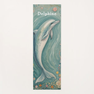 Tapis De Yoga La grâce aquatique : La danse du dauphin