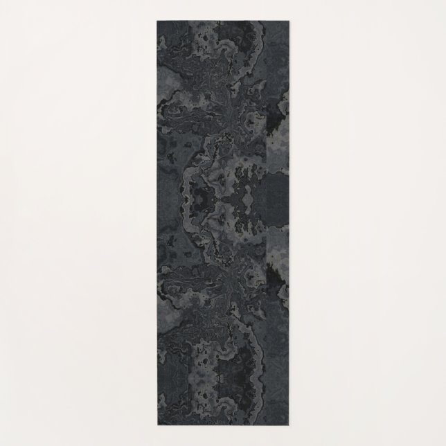 Tapis De Yoga La Pierre naturelle de Black Goth (Devant)