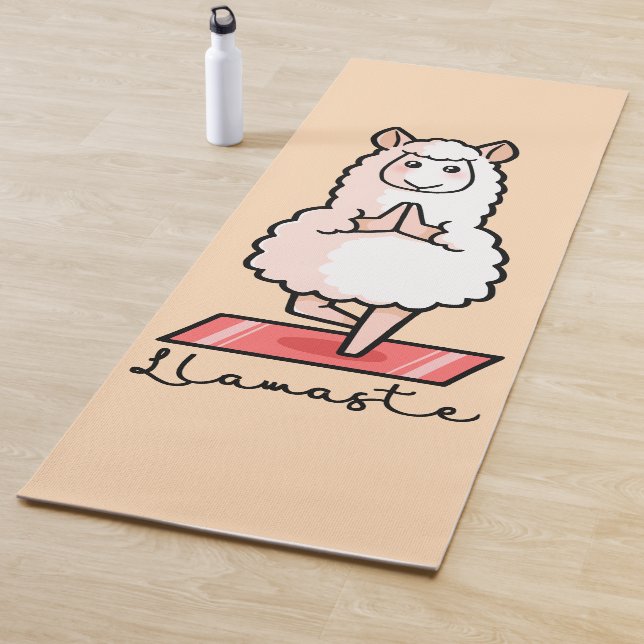Tapis De Yoga Lama de yoga - Llamaste (En situation)