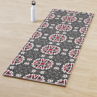 Tapis De Yoga L'art kaléidoscope du seizième volume dix-sept