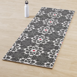 Tapis De Yoga L'art kaléidoscope du seizième volume vingt et un