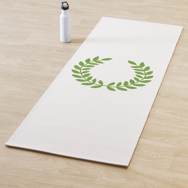 Tapis De Yoga Laurel Wreath (Symbole grec ancien) (En situation)