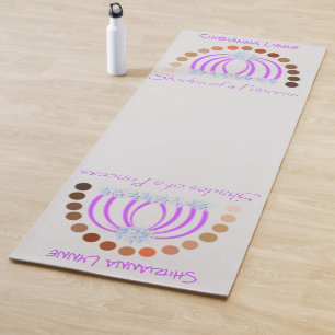 Tapis De Yoga LavishlySur Les Ombres D'Une Princesse Maquiller A