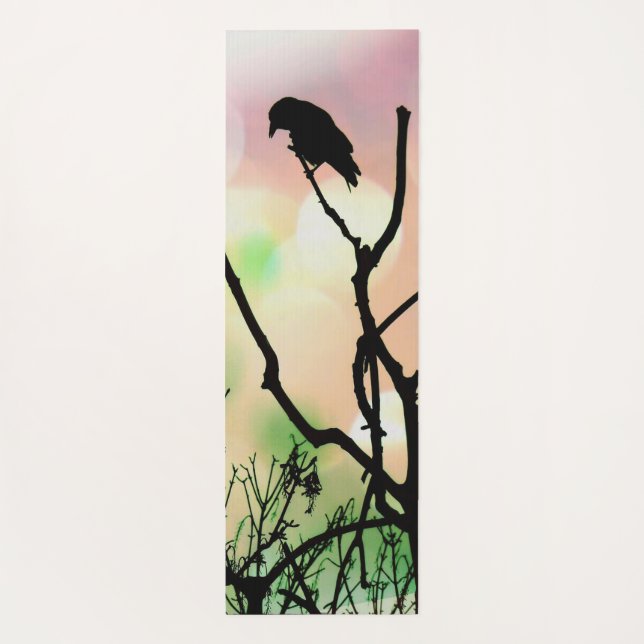 Tapis De Yoga Le Corbeau solitaire (Dos)