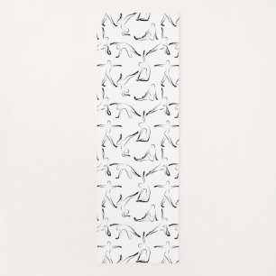 Tapis De Yoga le yoga pose motif