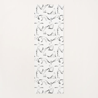 Tapis De Yoga le yoga pose motif
