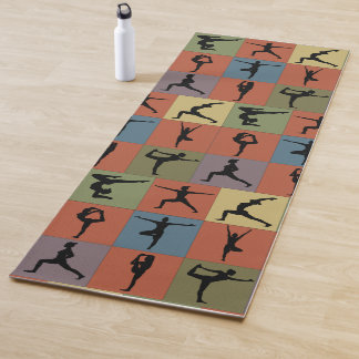 Tapis De Yoga Le yoga pousse le yoga au chat