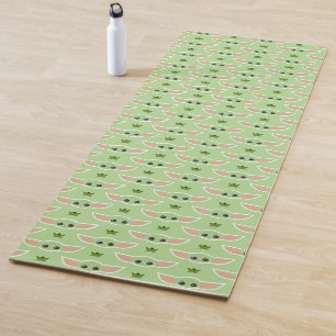 Tapis De Yoga L'enfant et la grenouille motif mignon